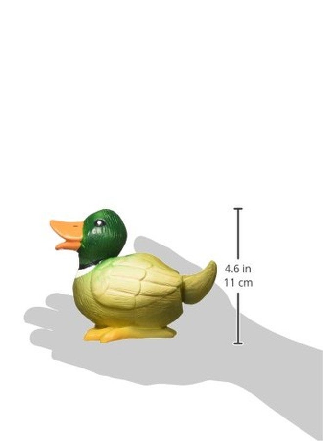 بيت سيف لعبة PetSafe Busy Buddy Latex Squeeze Meeze Raccoon، لعبة ضغط ممتعة للكلاب مع صفارة - بطة - Image 3